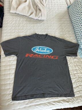 INAKA Racing Graphic Tee - Black